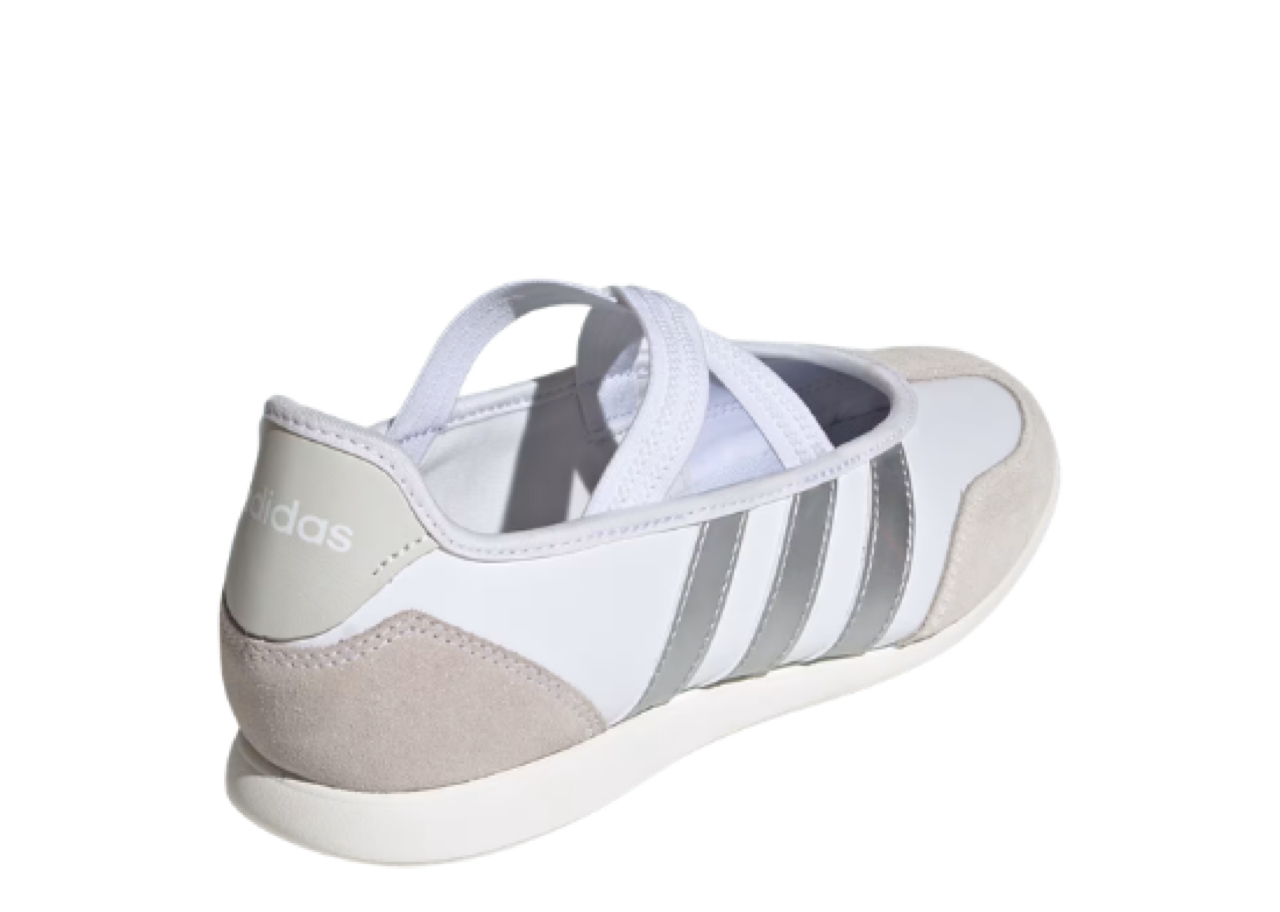 Adidas Barreda Mary Jane White Silver Metallic (Women's) - photo 3