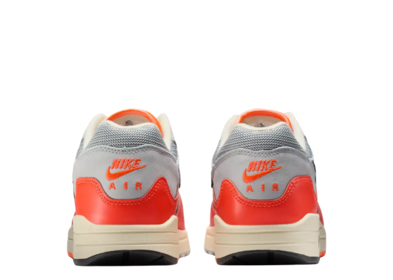 Nike Air Max 1 Patta Waves Hyper Crimson Pure Platinum (With Bracelet) - photo 3