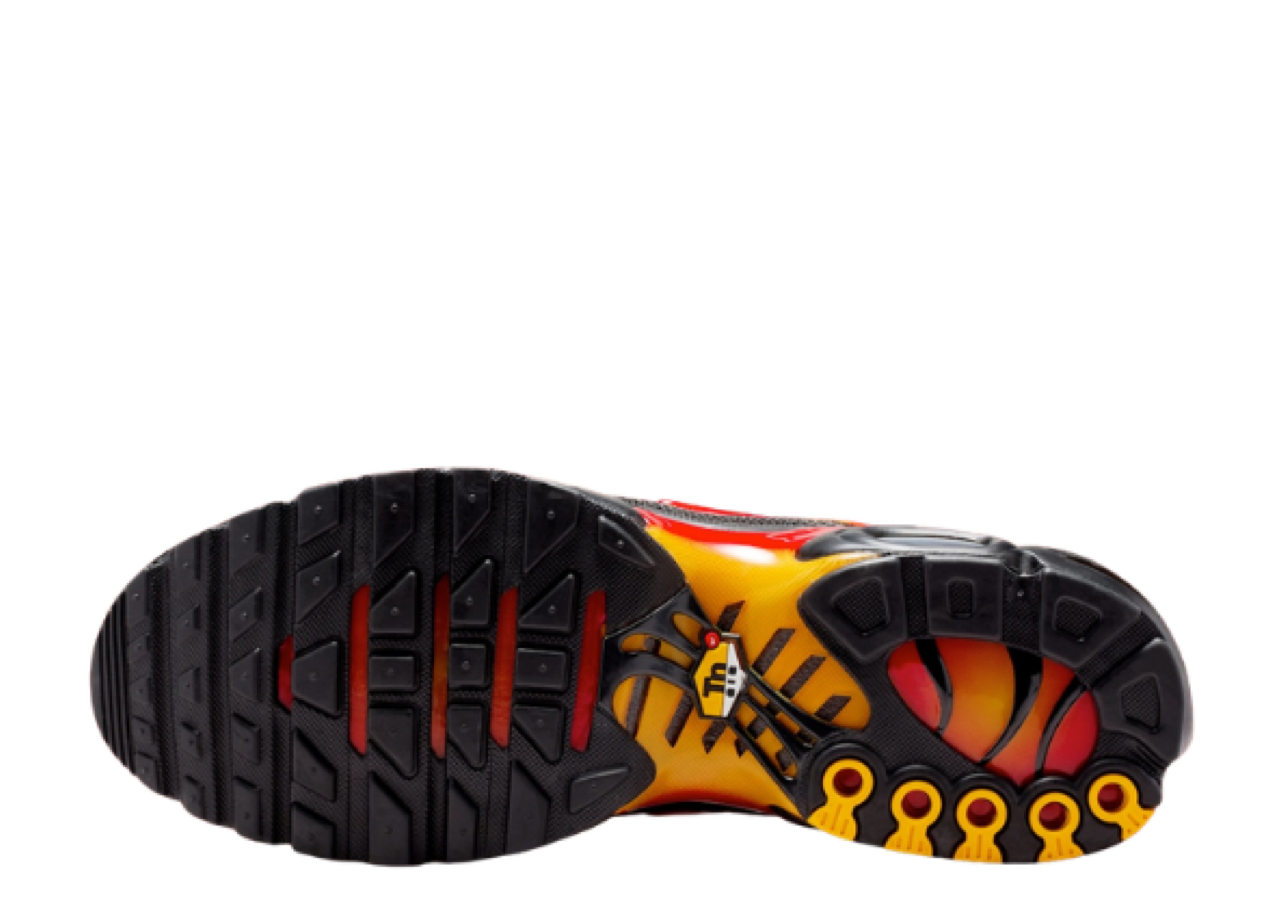 Nike Air Max Plus Black University Gold Red - photo 4