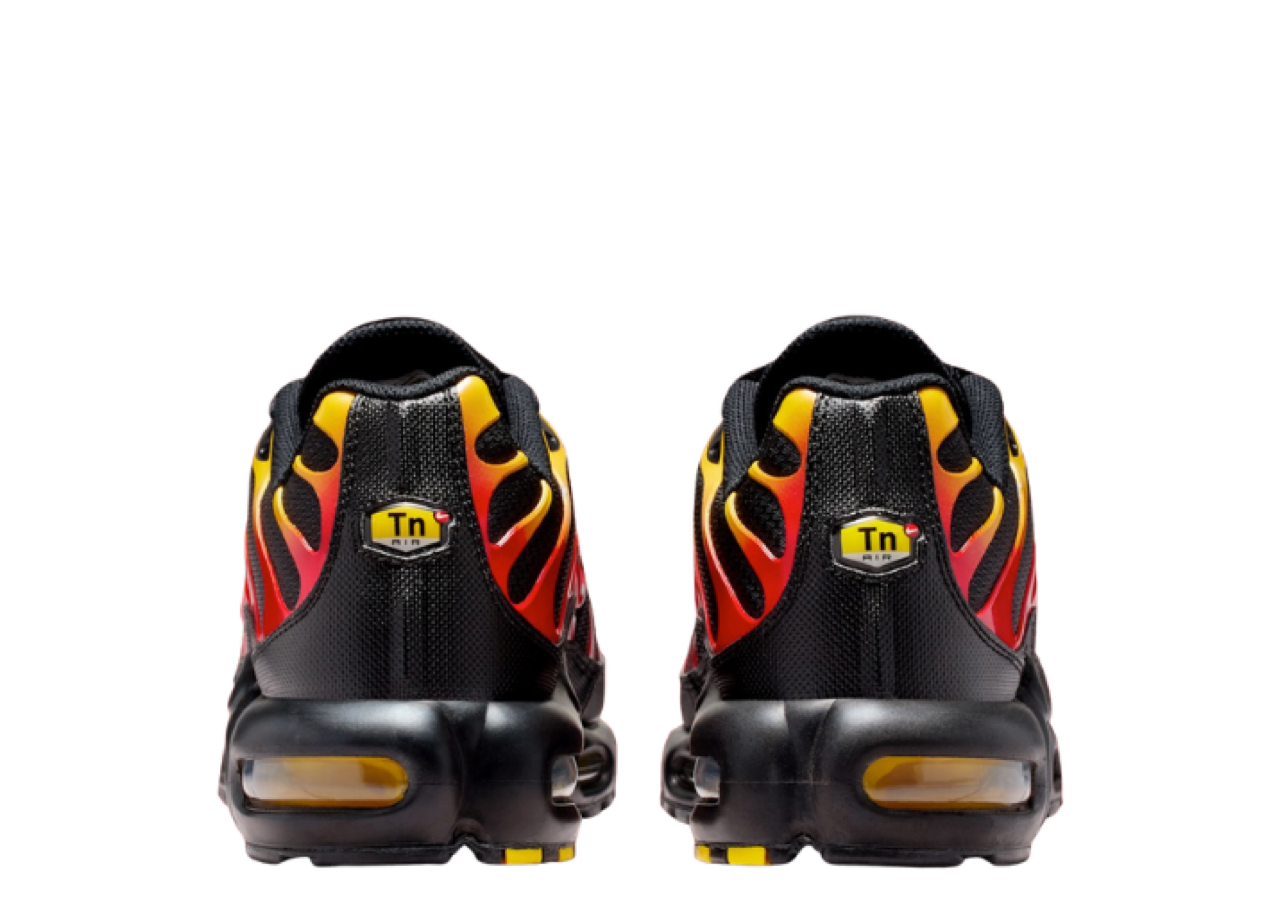 Nike Air Max Plus Black University Gold Red - photo 3