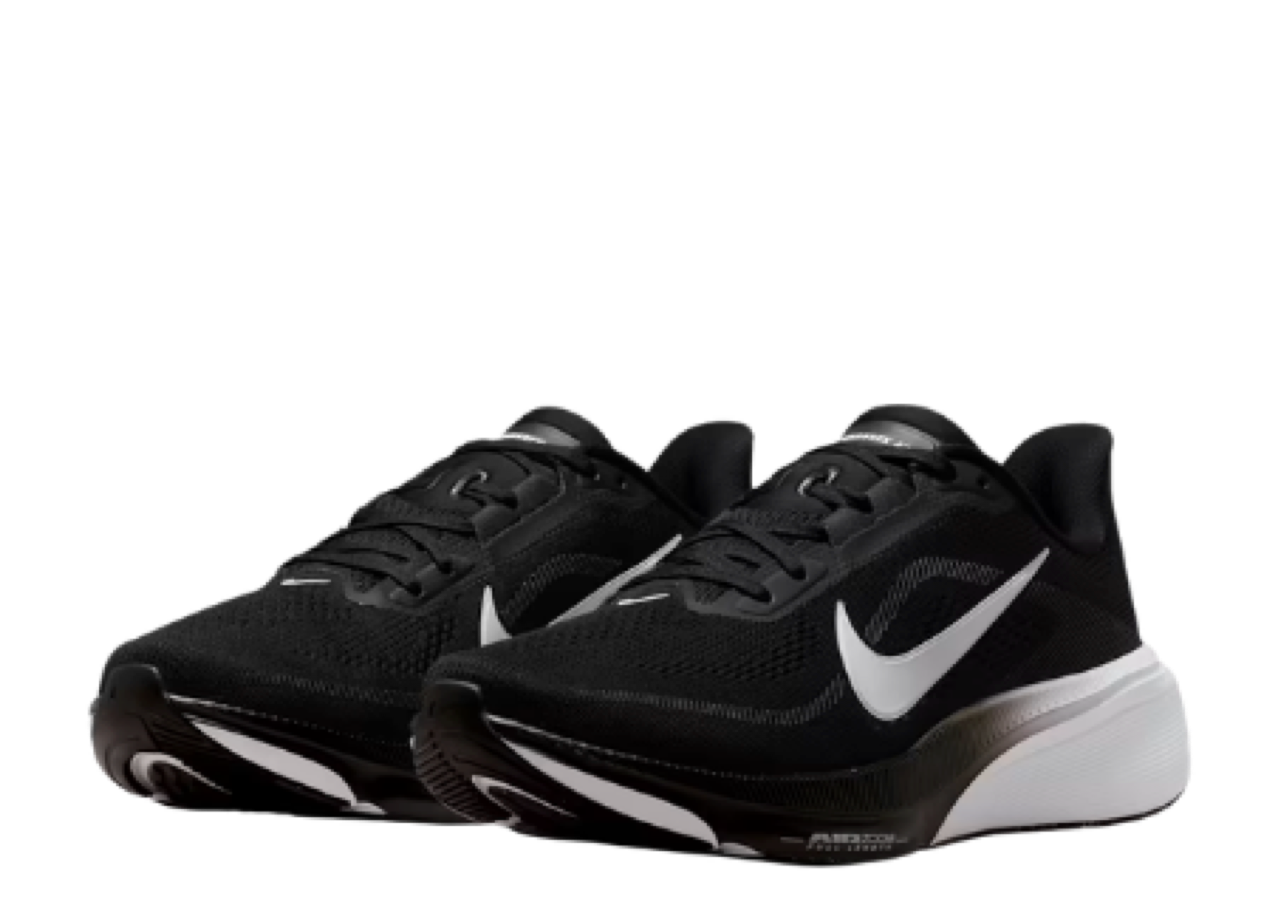 Nike Air Zoom Pegasus 42 Black White (Women's) - photo 2