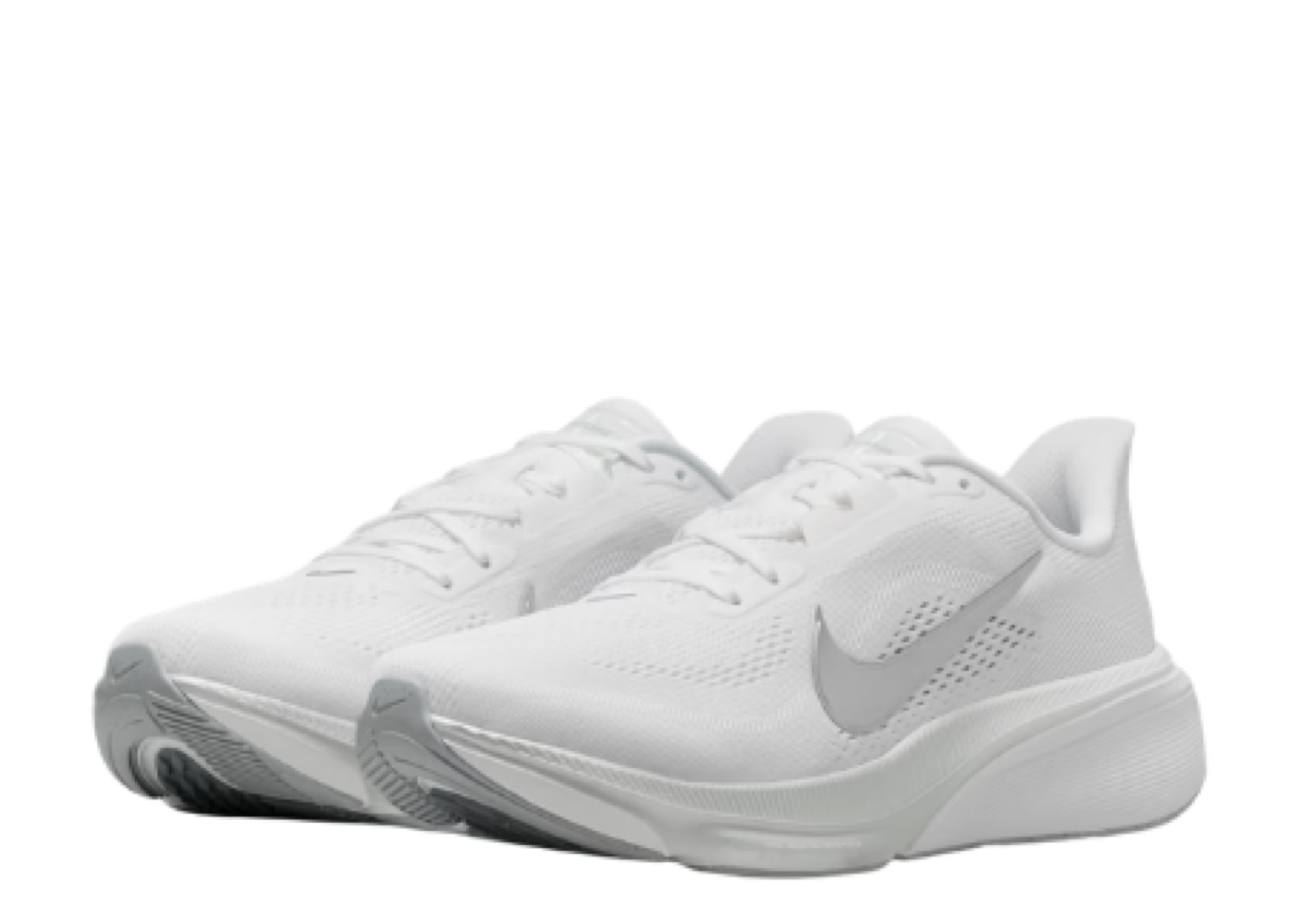 Nike Air Zoom Pegasus 42 White Metallic Silver (Women's) - photo 2
