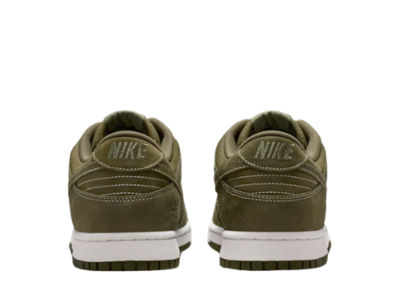 Nike Dunk Low Medium Olive Summit White - photo 3