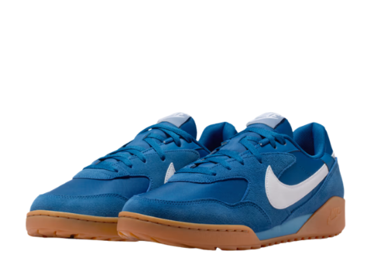Nike Terra Manta Suede Court Blue Gum Medium Brown White - photo 2