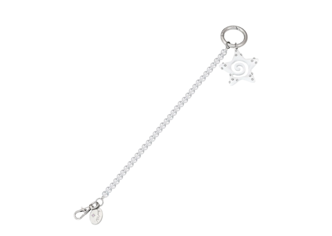 Stand Oil Dot Star Keyring Silver - photo 2