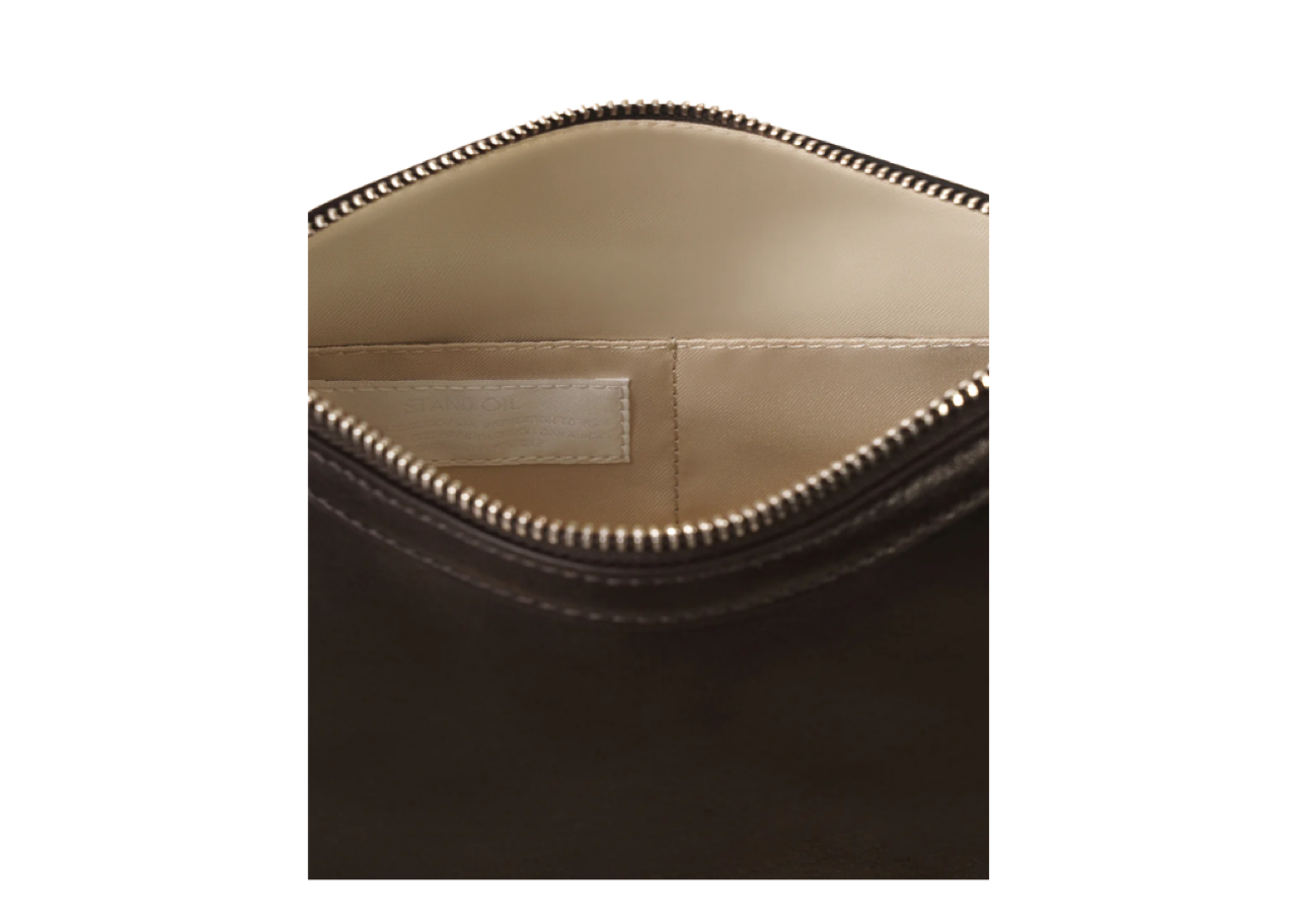 Stand Oil Mushy Bag Mini Marron - photo 4
