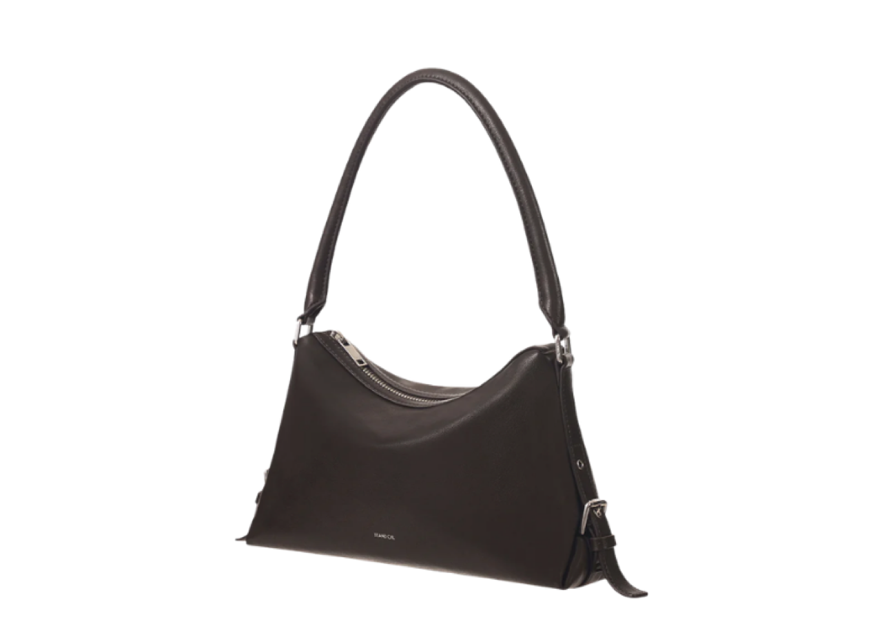 Stand Oil Mushy Bag Mini Marron - photo 2
