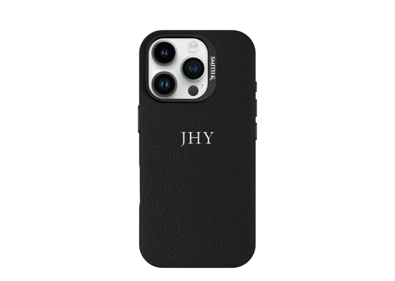 Smith&Leather iPhone 16 Pro MagSafe Leather Case Kickstand Lens Frame Black - photo 2