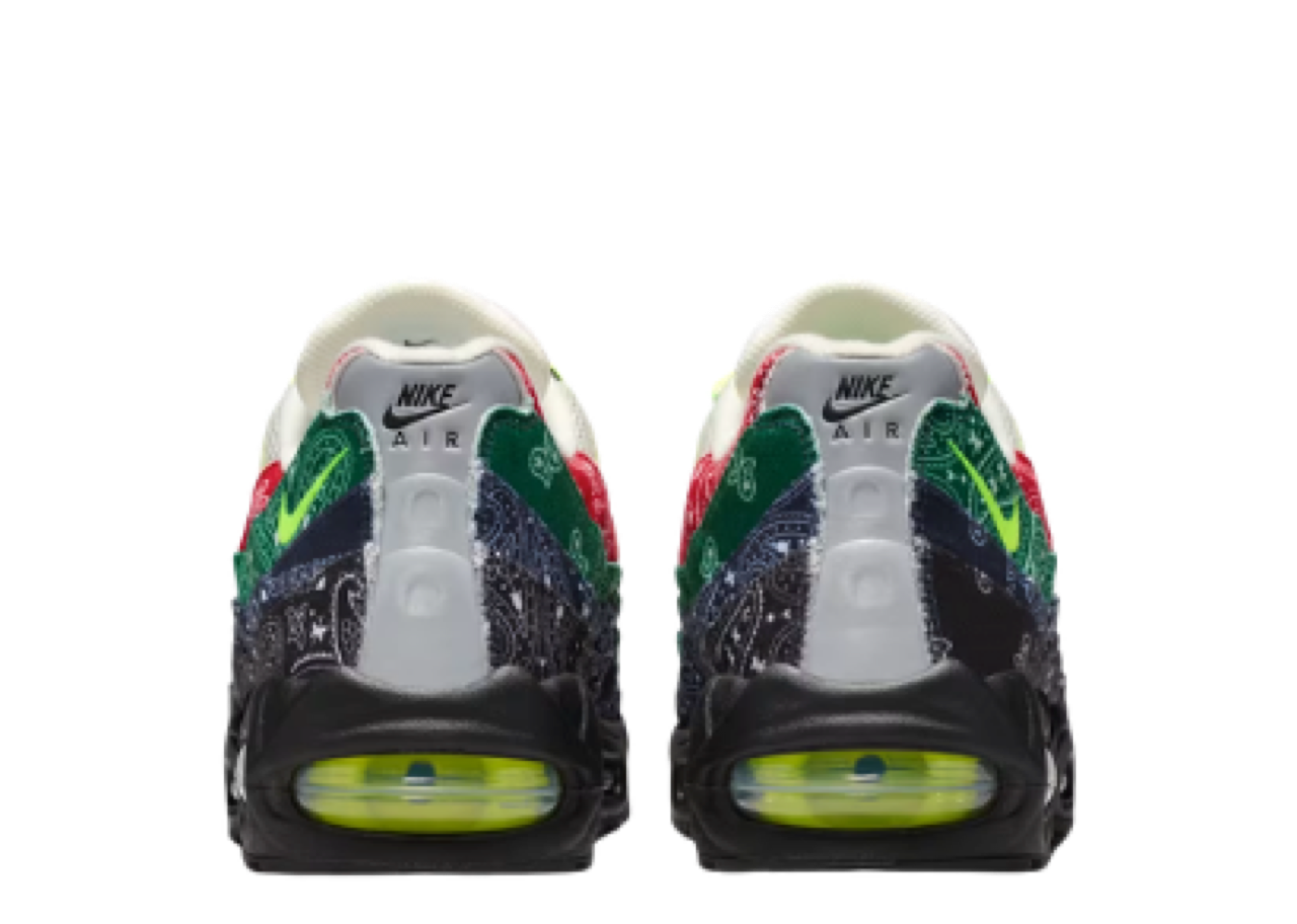 Nike Air Max 95 OG Big Bubble Neon Paisley Bandana - photo 3