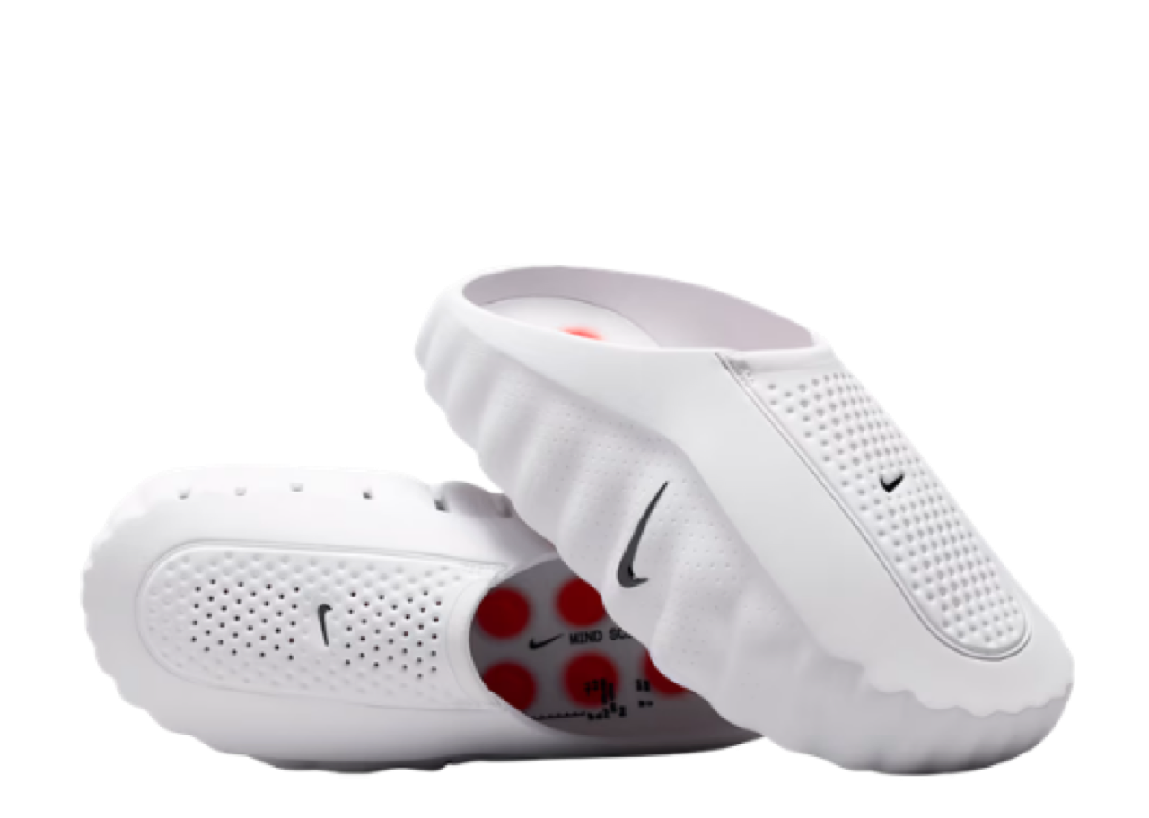 Nike Mind 001 Slide White Speed Red - photo 2