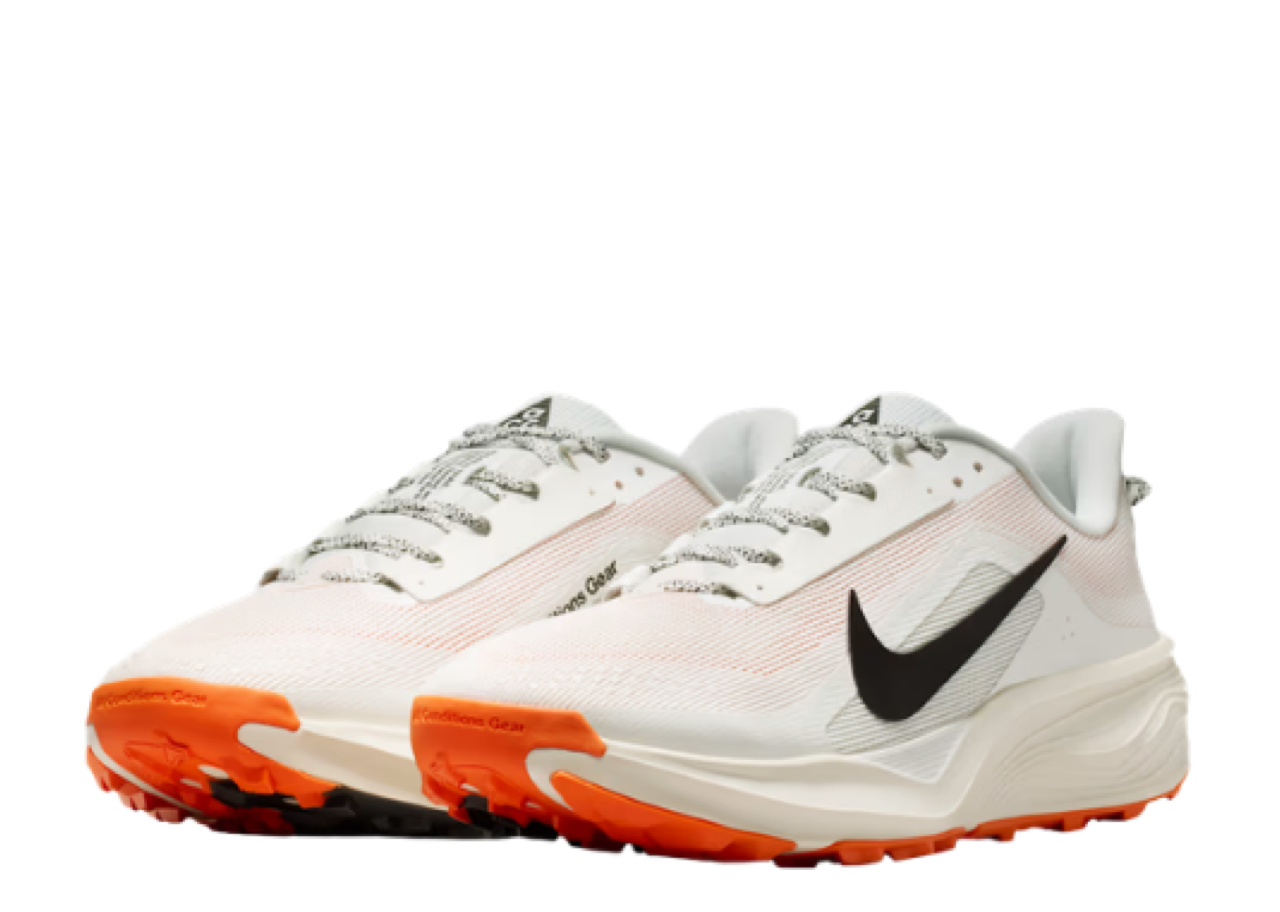 Nike ACG Pegasus Trail Summit White Safety Orange Black - photo 2