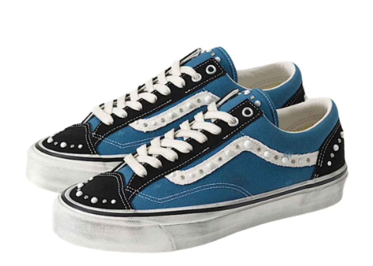 Vans LX Old Skool 36 Pearlized Pack Black Navy - photo 2