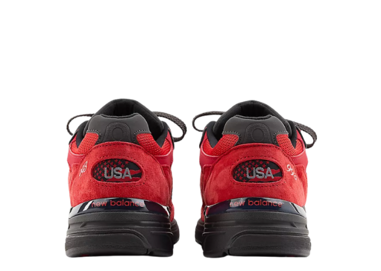 New Balance Made In USA 993 Team Red True Red - photo 3