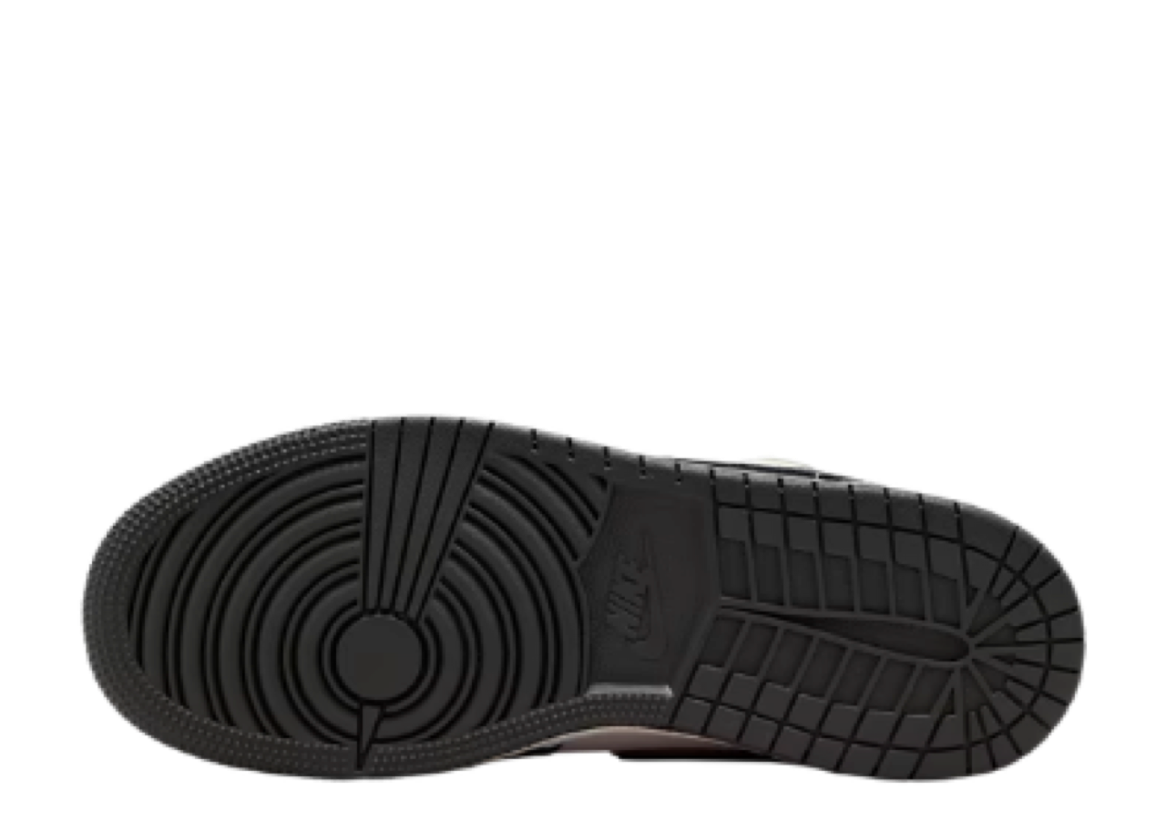 Air Jordan 1 Low SE Sail Deep Pewter Elephent Print (Grade School) - photo 4