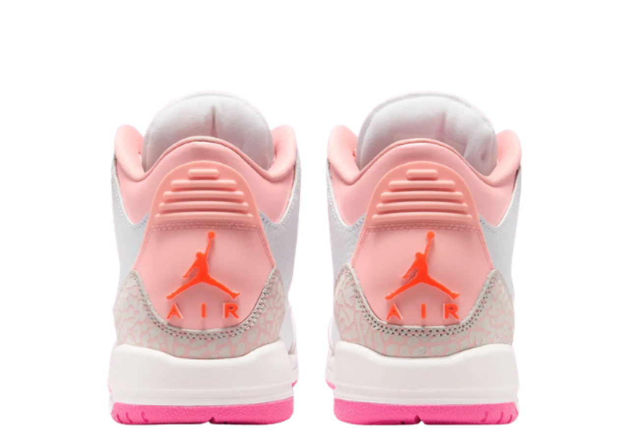 Air Jordan 3 Retro Spring Flowers (Grade School) - photo 3