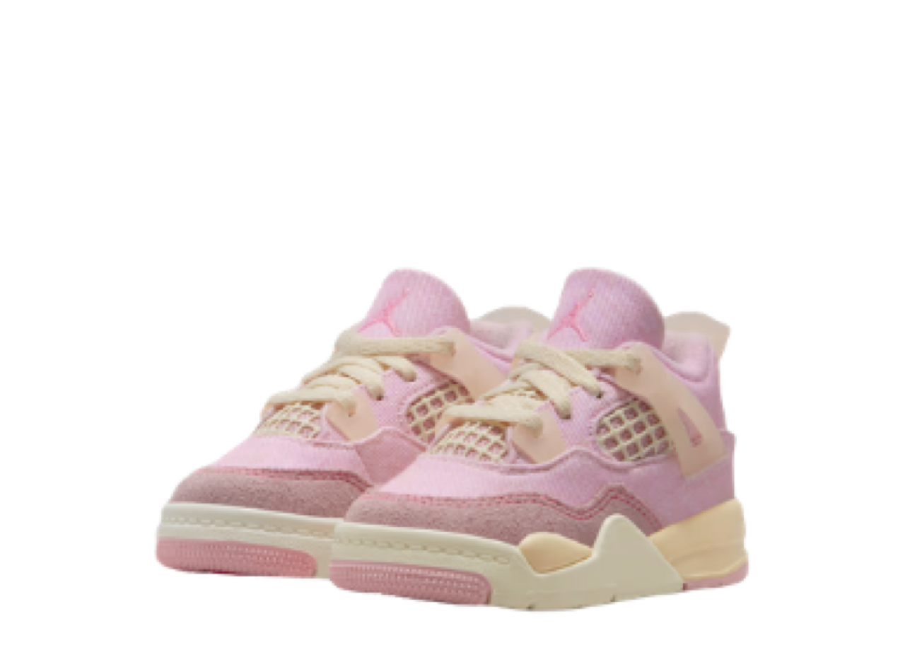 Air Jordan 4 Retro Iced Carmine (Toddler) - photo 2