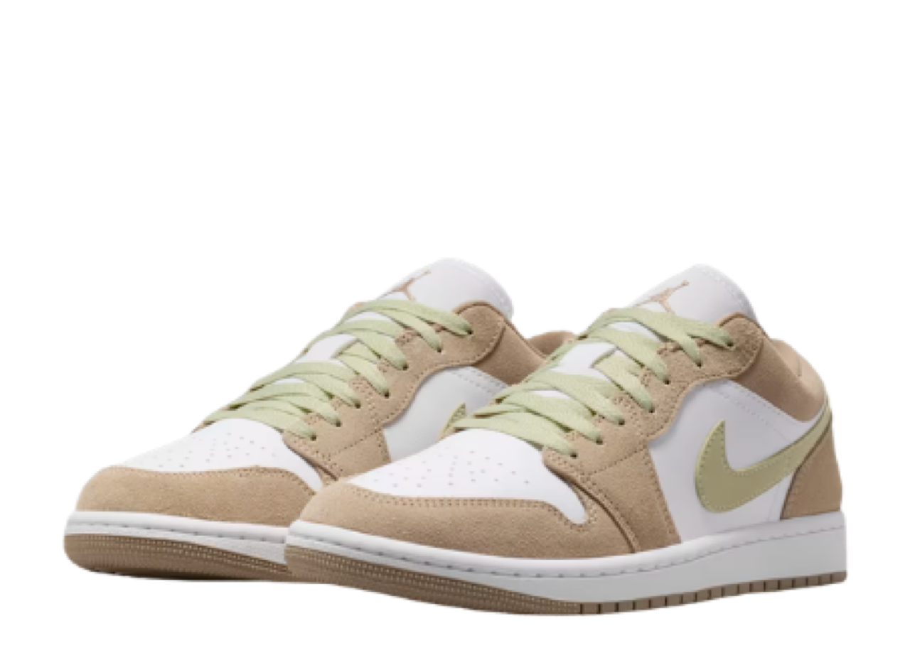 Air Jordan 1 Low Khaki Olive Aura (Women's) - photo 2