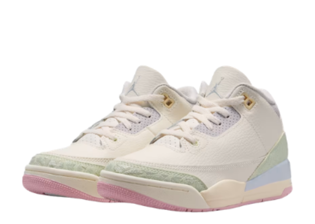 Air Jordan 3 Retro Spring Is In The Air (Pre-School) - photo 2