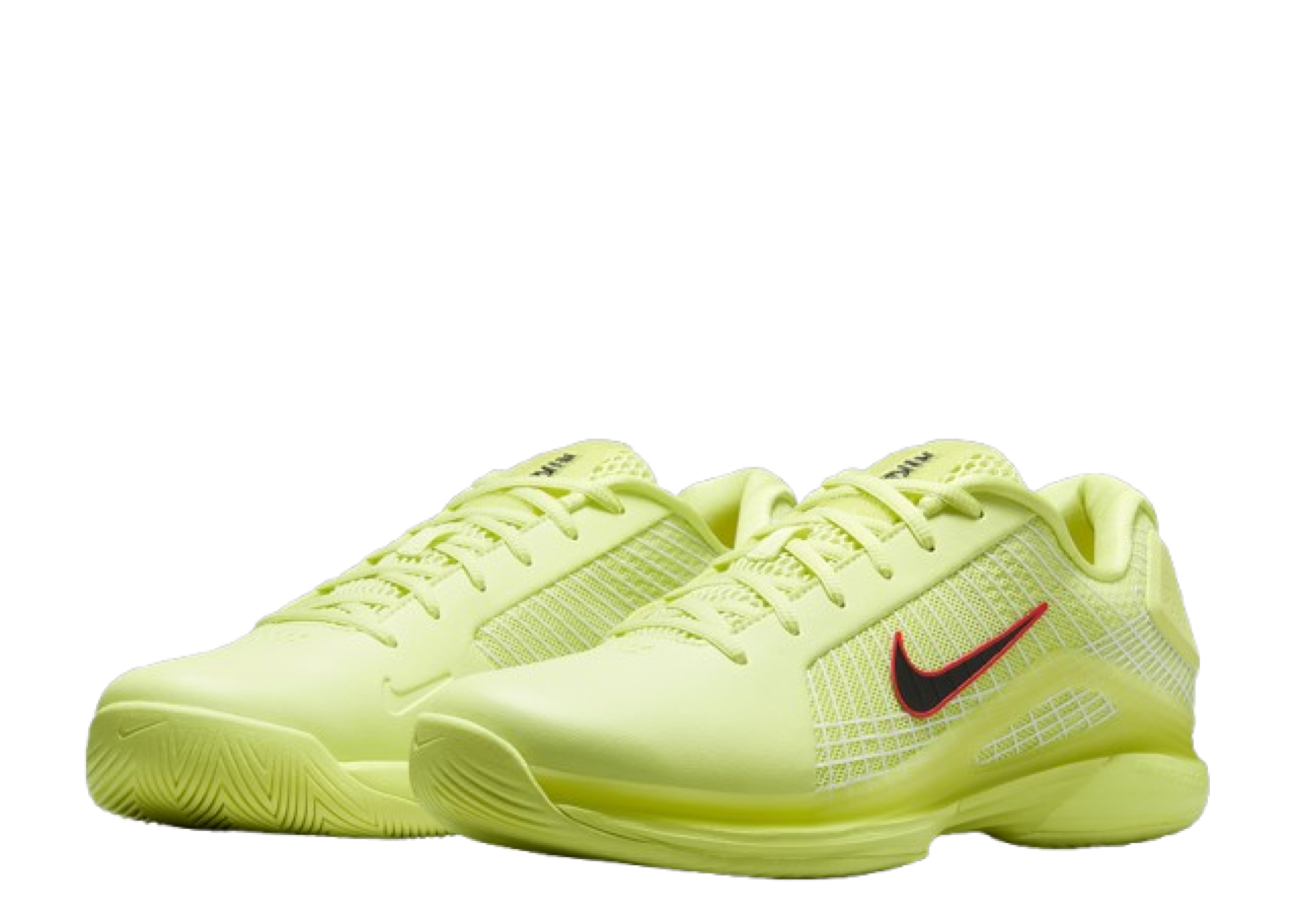 Nike Court Air Zoom Vapor 12 Hypersmash HC Light Lemon Twist Light Crimson White - photo 2