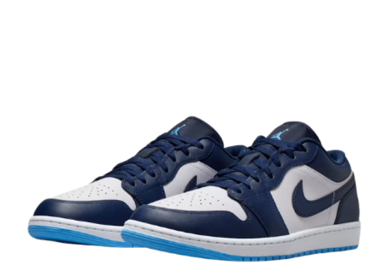 Air Jordan 1 Low Midnight Navy University Blue - photo 2