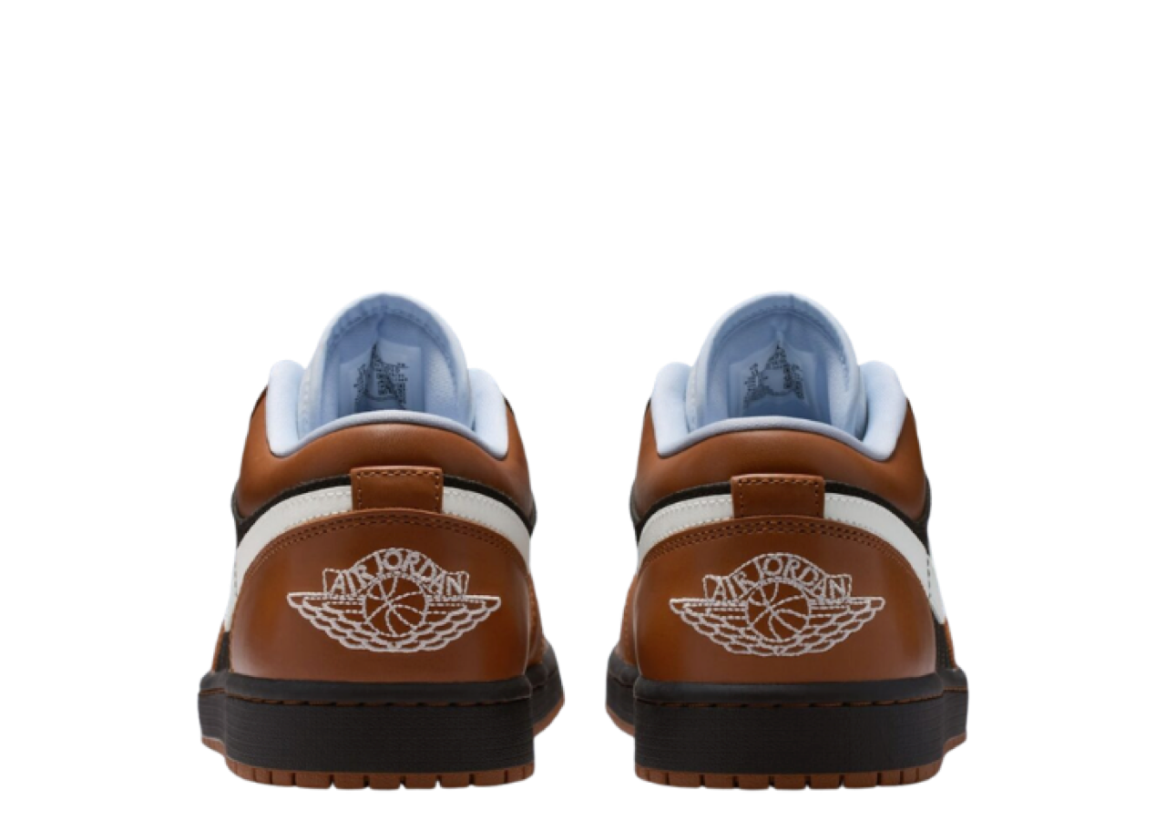 Air Jordan 1 Low SE Black Sail Light British Tan - photo 3