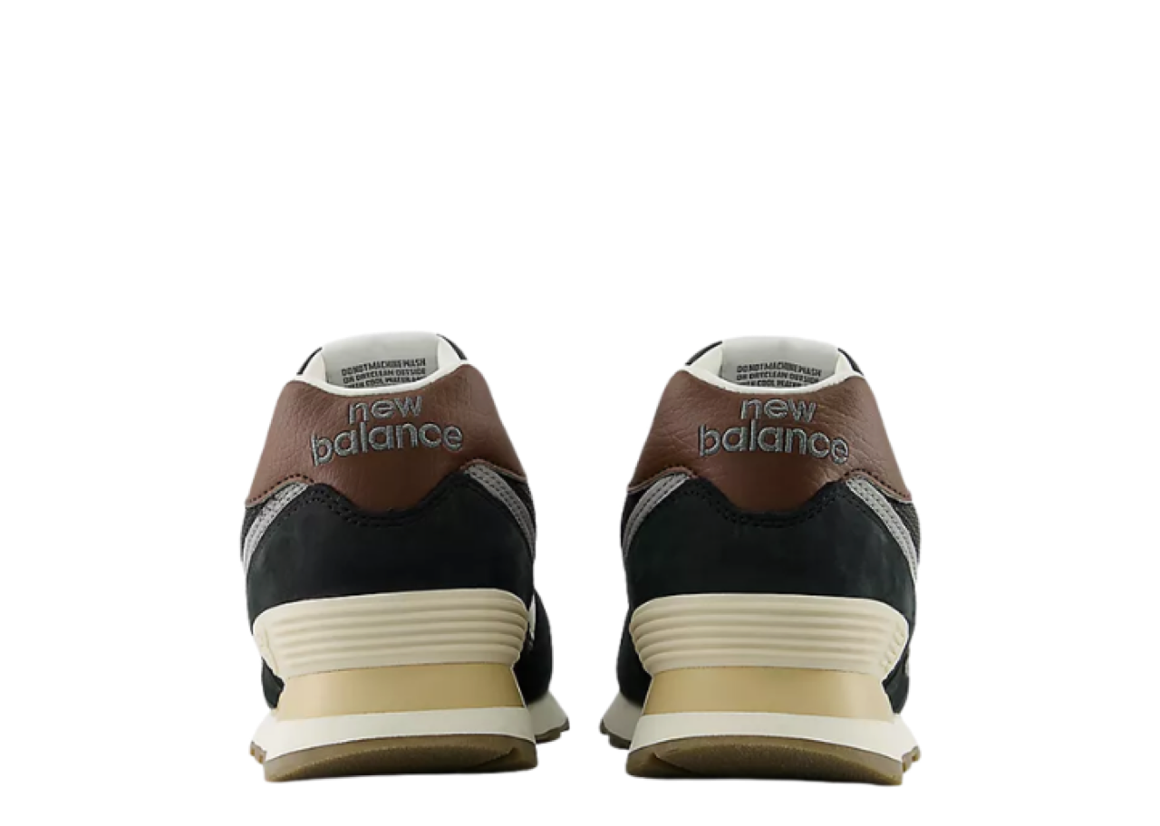 New Balance 574 Brown Dark Silver Metallic - photo 3