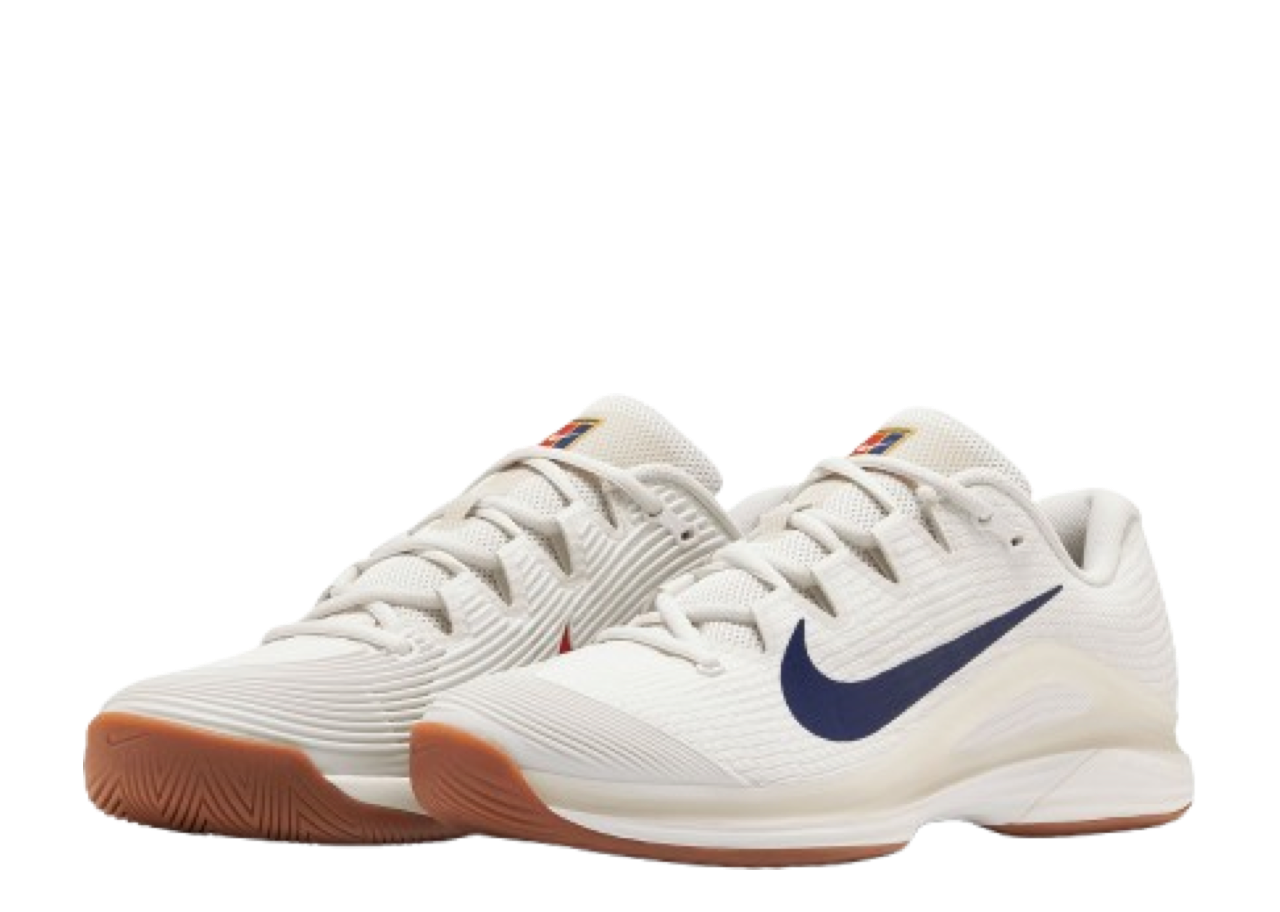 Nike Court Air Zoom Vapor 12 HC Summit White Phantom Gum Medium Brown - photo 2