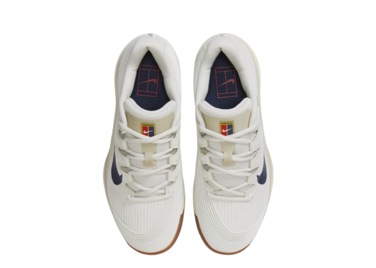 Nike Court Air Zoom Vapor 12 HC Summit White Phantom Gum Medium Brown - photo 3