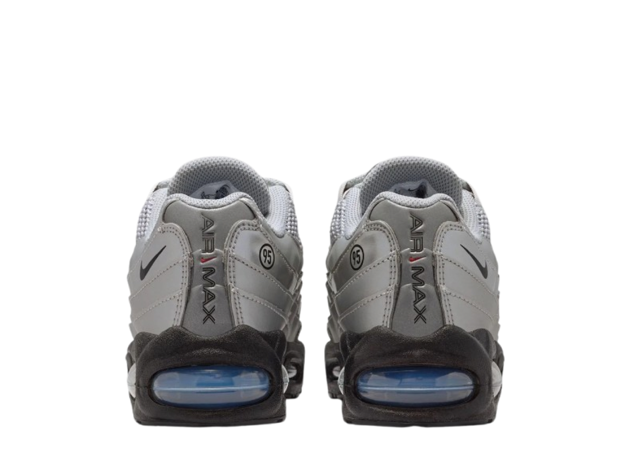 Nike Air Max 95 SE Big Bubble Total 90 Metallic Silver - photo 3