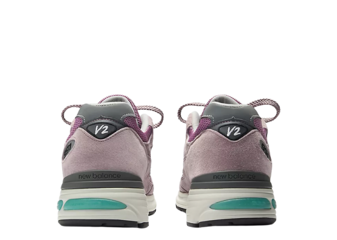 New Balance Made in UK 991v2 Polignac Toadstool Silver - photo 3