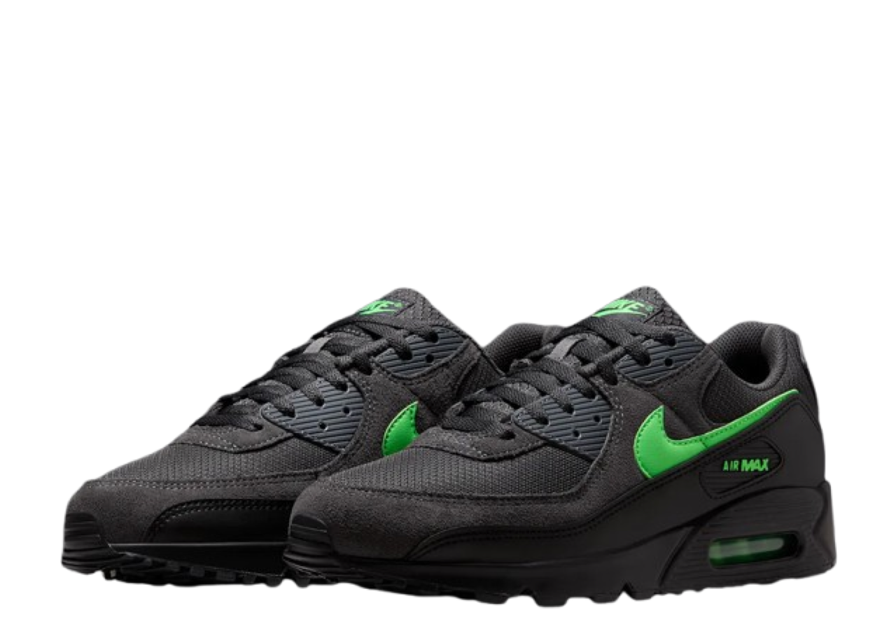 Nike Air Max 90 Black Green Strike - photo 2