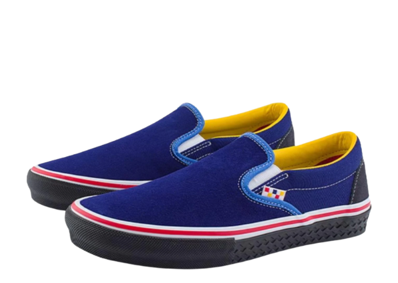 Padin Musa x Vans Skate Slip On Blue - photo 2