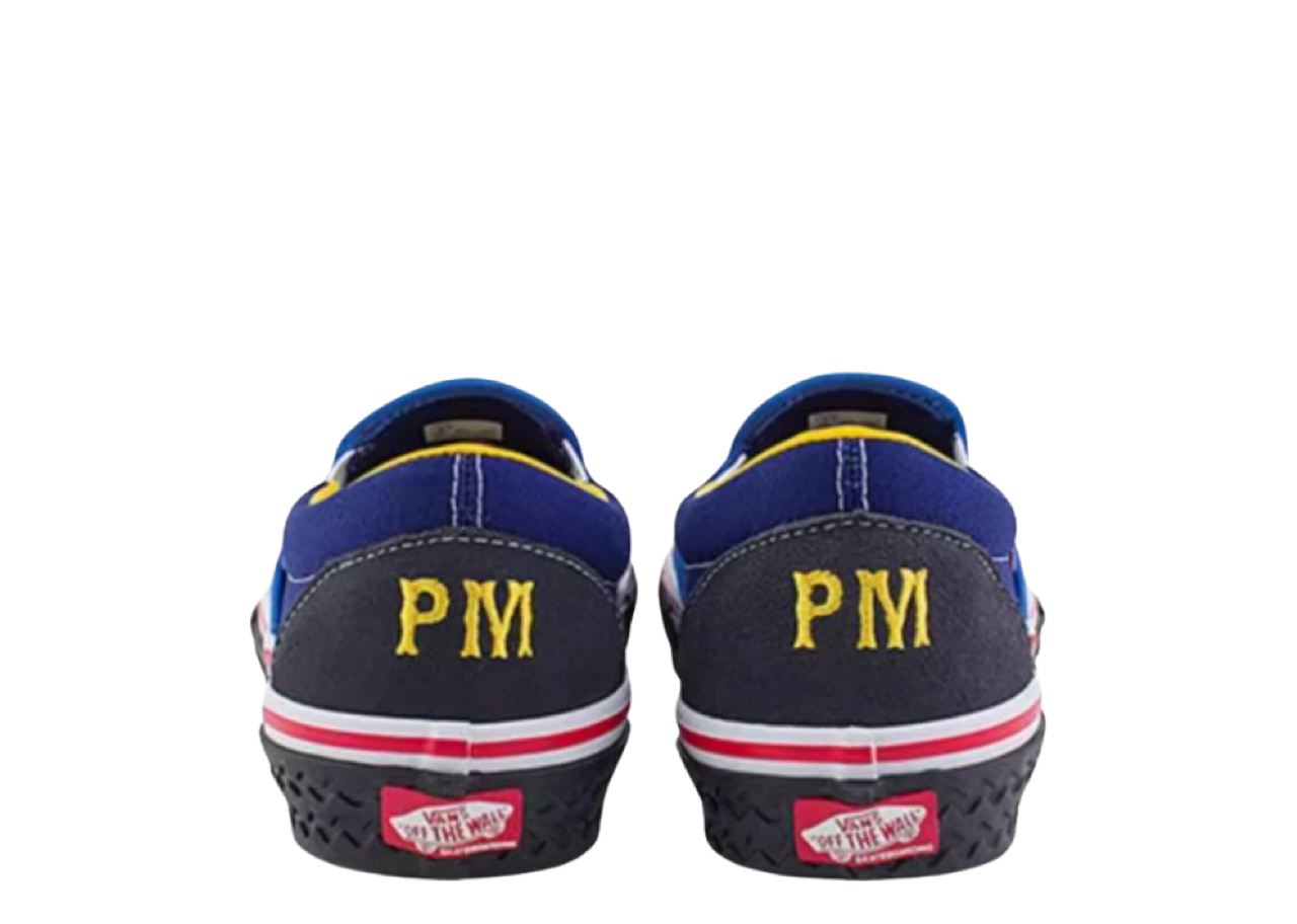 Padin Musa x Vans Skate Slip On Blue - photo 3
