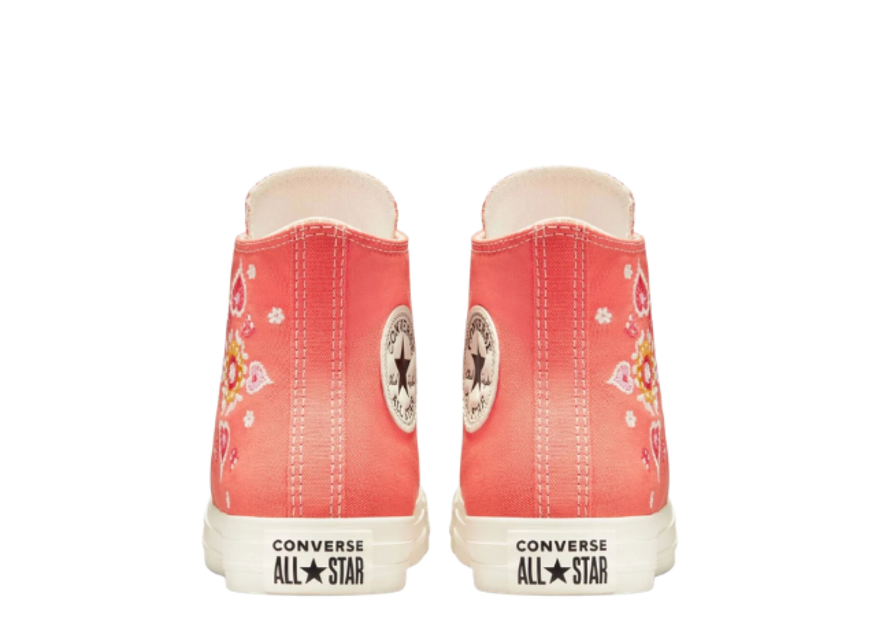 Converse Chuck Taylor All Star High Floral Bright Pink - photo 3