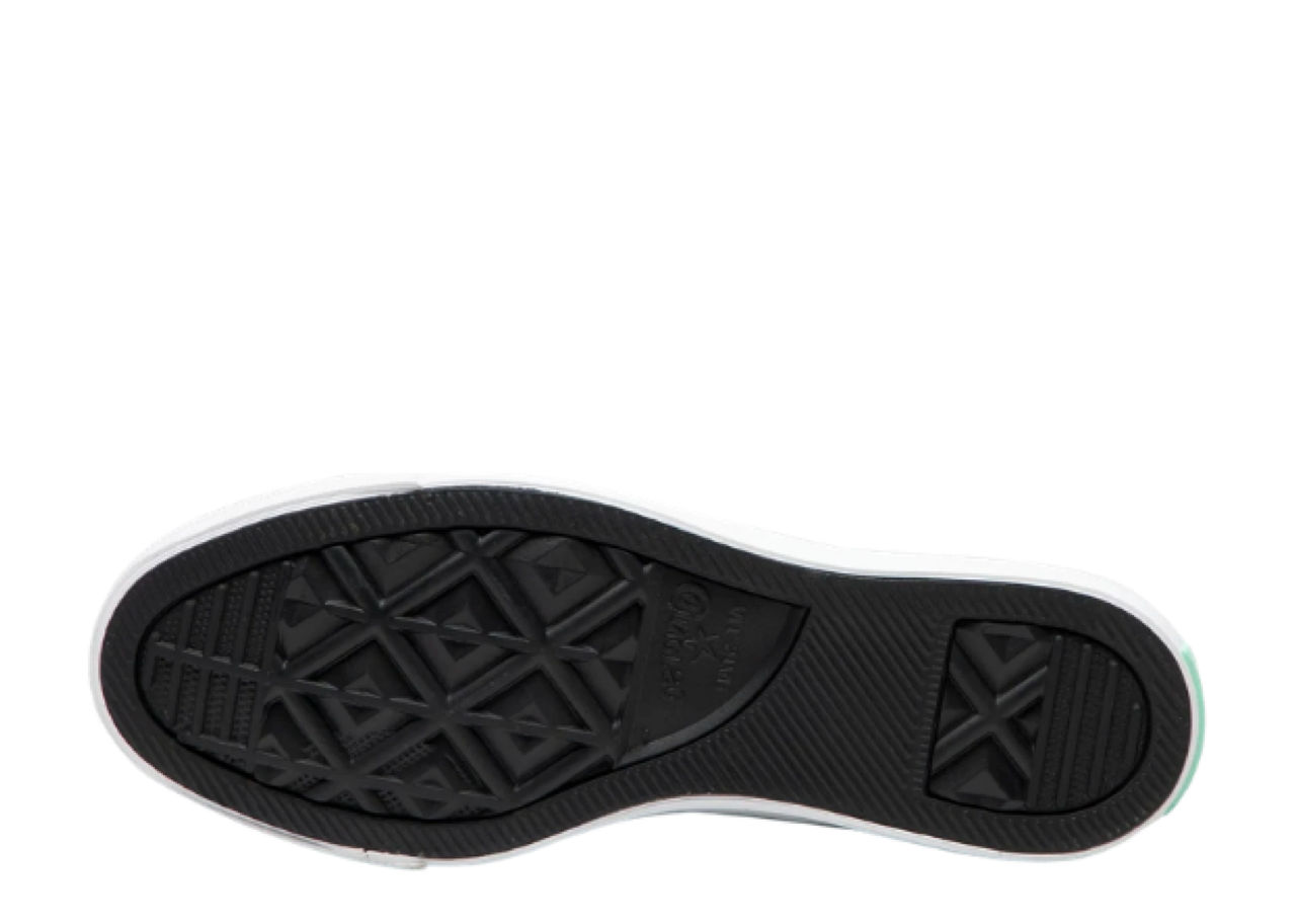 Converse Chuck Taylor All Star High Black White Green Prism (Women's) - photo 4