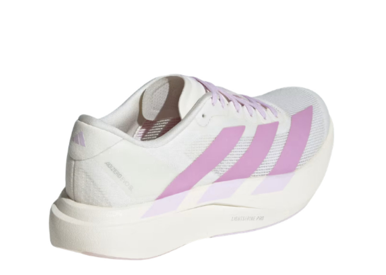Adidas Adizero Evo SL Off White Bliss Lilac (Women's) - photo 3