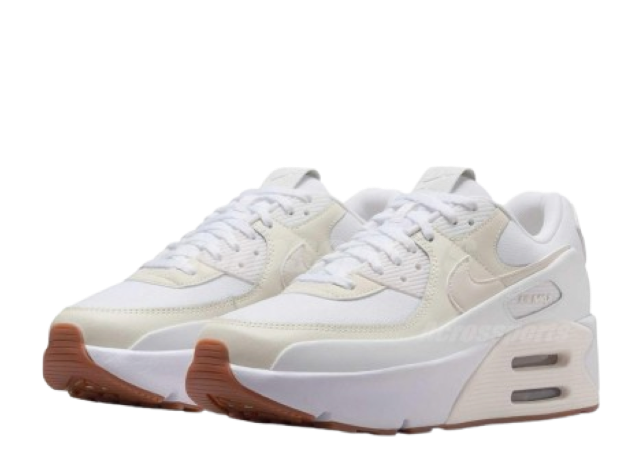 Nike Air Max 90 LV8 White Soft Pearl Platinum Tint Sail (Women's) - photo 2