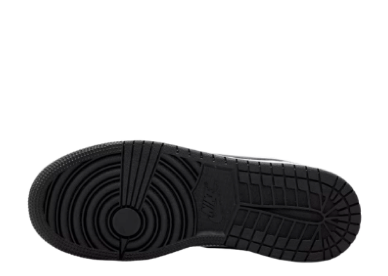 Air Jordan 1 Low SE Metallic Silver Tiempo (Grade School) - photo 4
