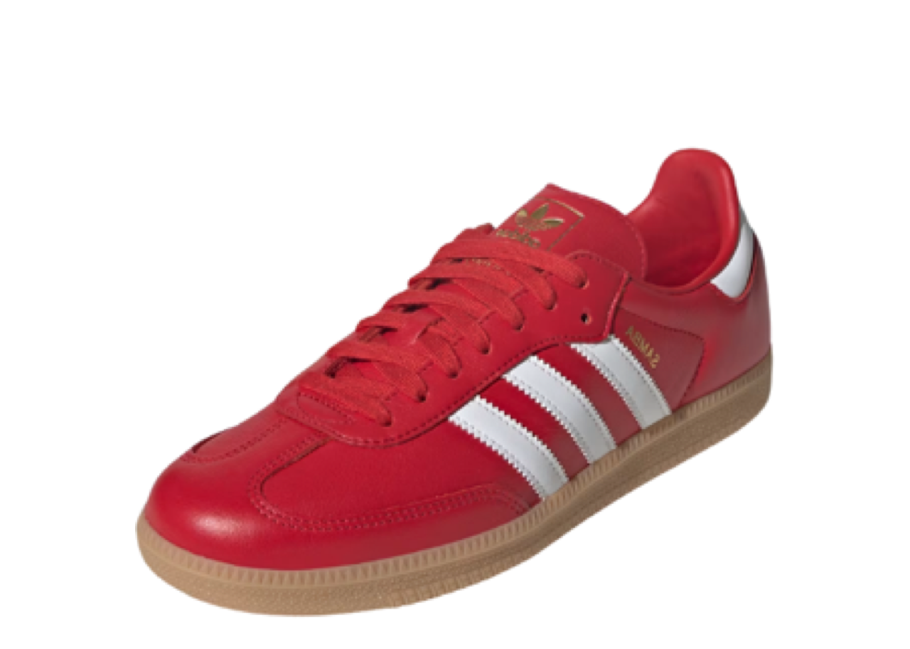 Adidas Samba OG Better Scarlet Cloud White Gum - photo 2
