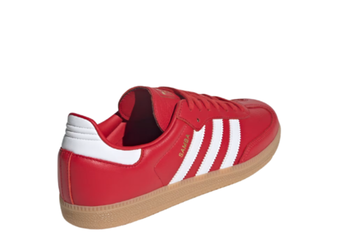 Adidas Samba OG Better Scarlet Cloud White Gum - photo 3
