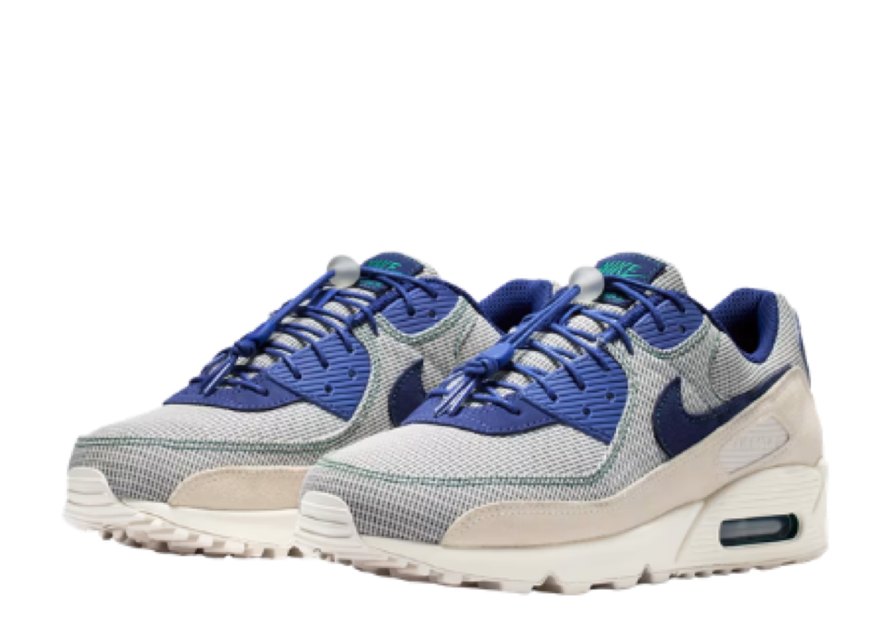 Nike Air Max 90 Coconut Milk Deep Royal Blue - photo 2