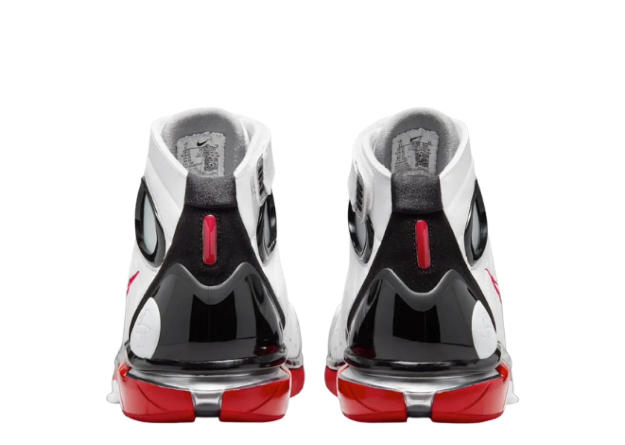 Nike Air Zoom Huarache 2K4 White Varsity Red - photo 3