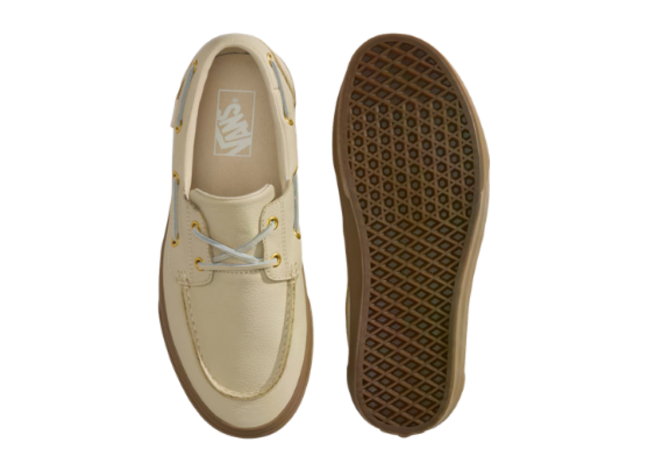 Vans 2-Eyelet Boat Shoe Leather Tan - photo 3