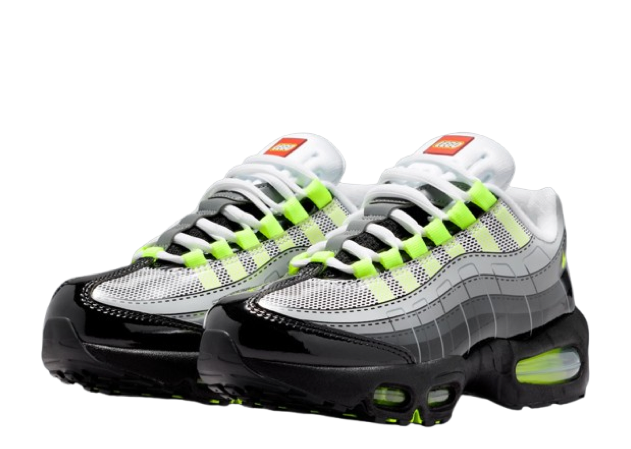 Nike Air Max 95 LEGO Neon (Grade School) - photo 2