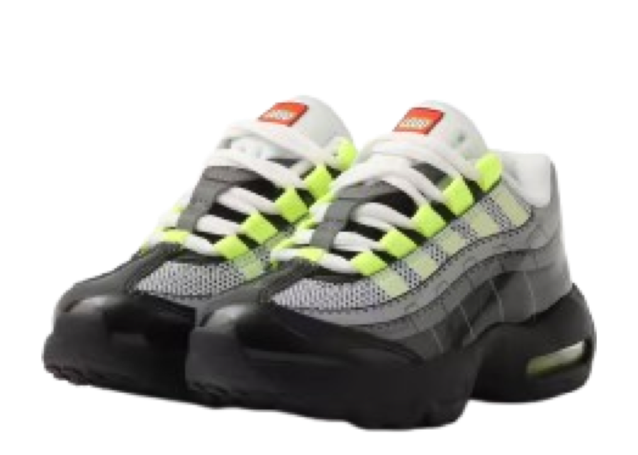 Nike Air Max 95 LEGO Neon (Pre School) - photo 2