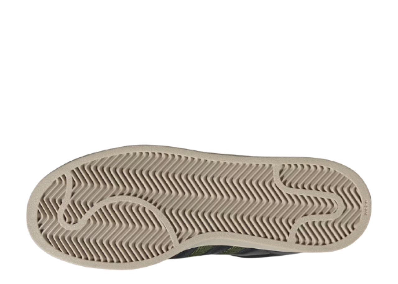 Adidas Superstar II Core Black Tech Olive Wonder Beige - photo 4