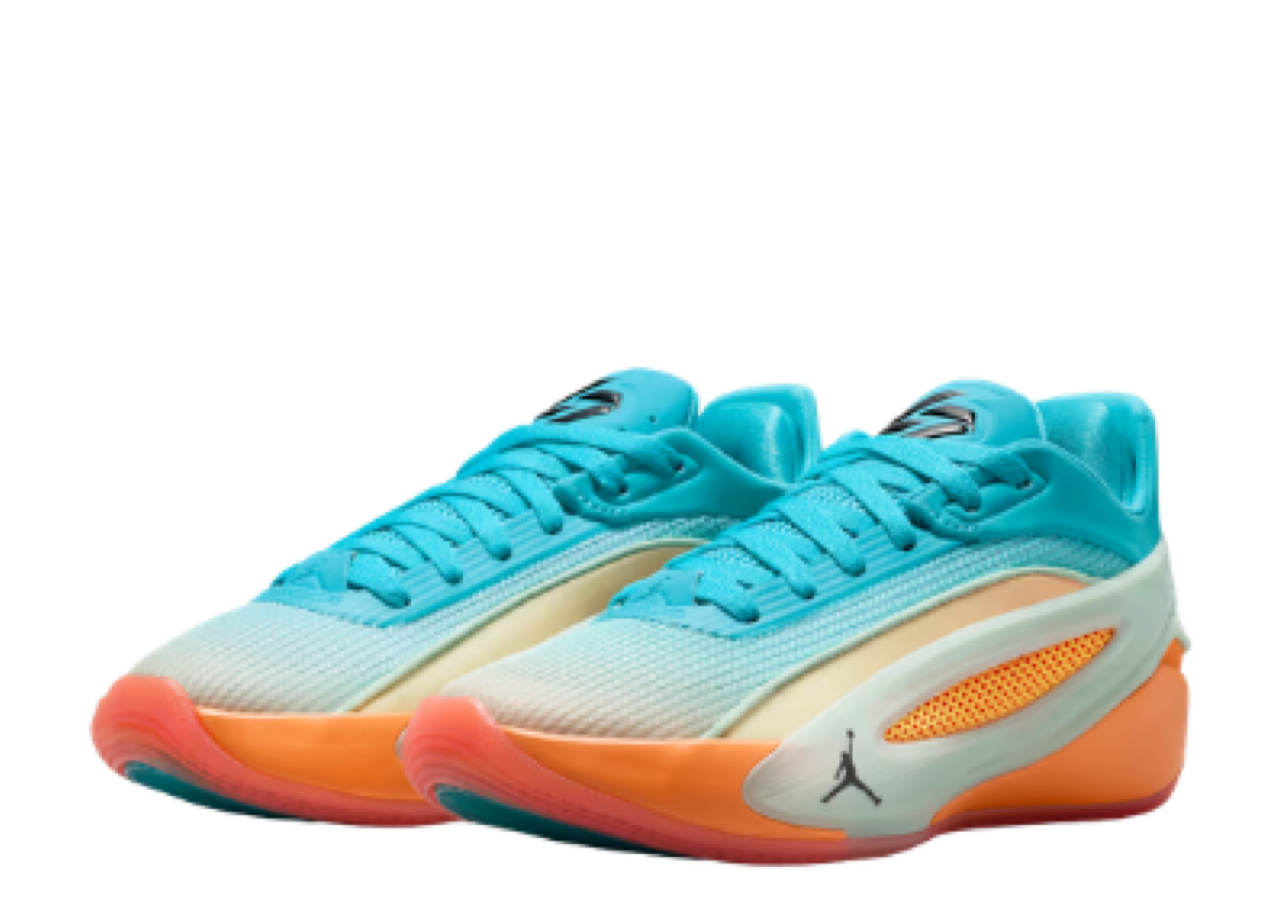 Air Jordan Luka 5 Turquoise Blue Kumquat (Grade School) - photo 2