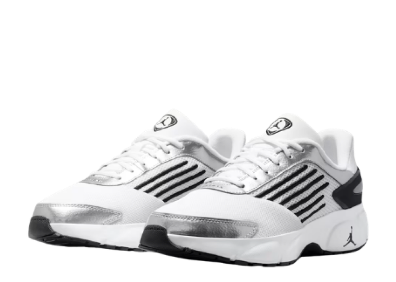 Air Jordan Trunner Flow White Black Metallic Silver - photo 2