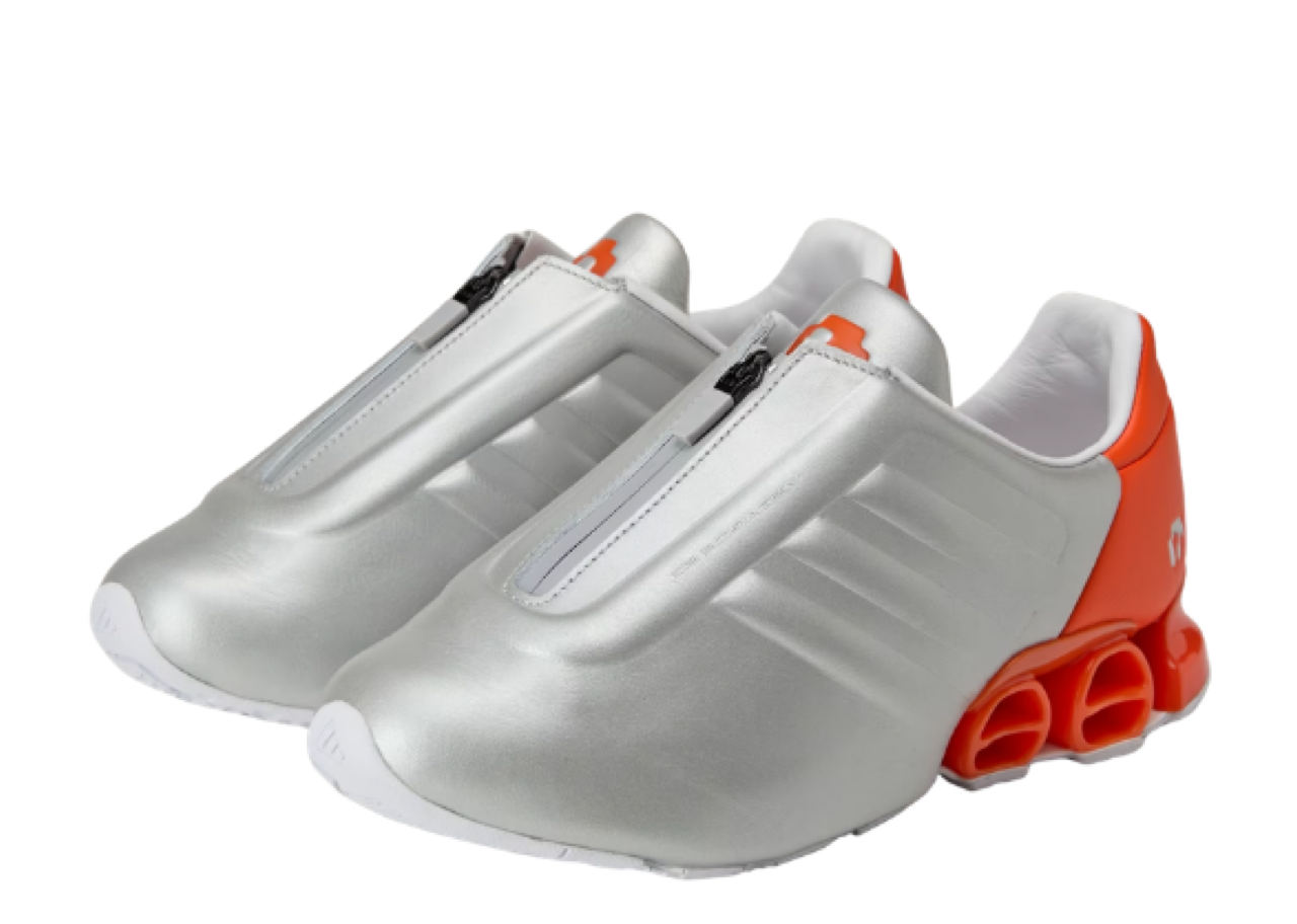 Adidas Megaride S2 Miaou Silver Metallic Semi Impact Orange - photo 2