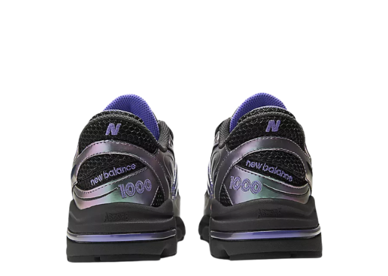 New Balance 1000 Faded Black Electric Indigo - photo 3